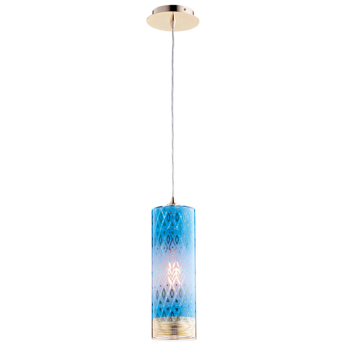 Cyan 09242 One Light Pendant, Gold