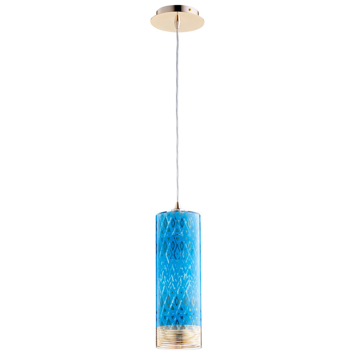 Cyan 09242 One Light Pendant, Gold