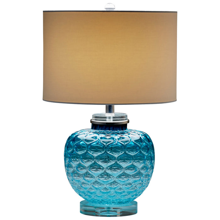 Cyan 09283 One Light Table Lamp, Teal