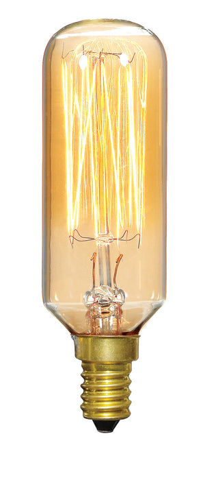 Satco S2420 Light Bulb, Clear Gold