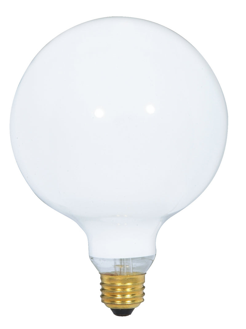 Satco S3003 Light Bulb, Gloss White