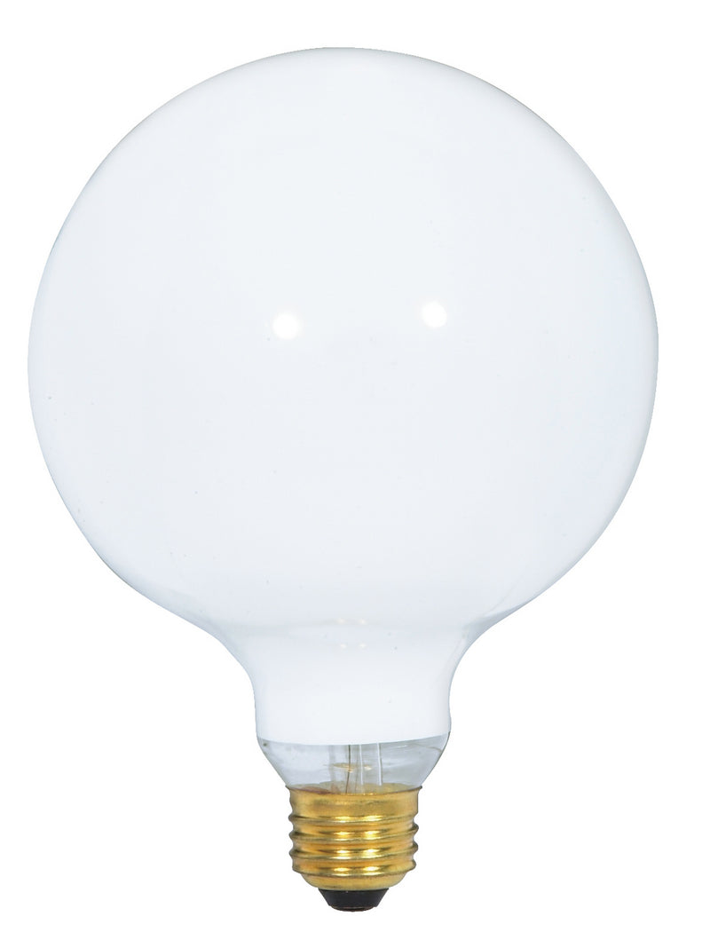 Satco S3004 Light Bulb, Gloss White