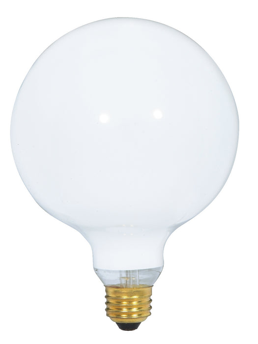 Satco S3004 Light Bulb, Gloss White