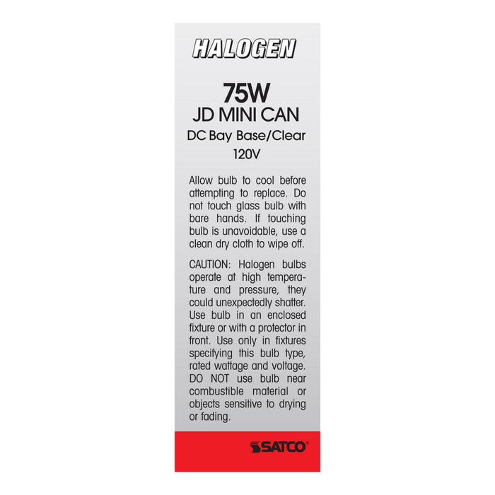 Satco S3159 Light Bulb, Clear