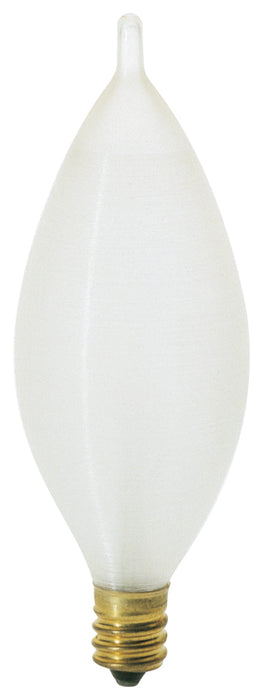 Satco S3404 Light Bulb, Satin Spun White