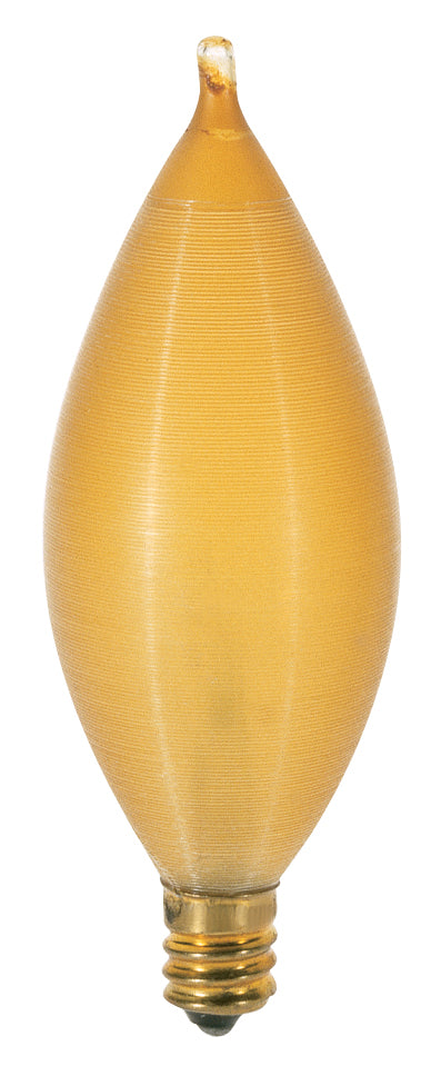 Satco S3406 Light Bulb, Spun Amber