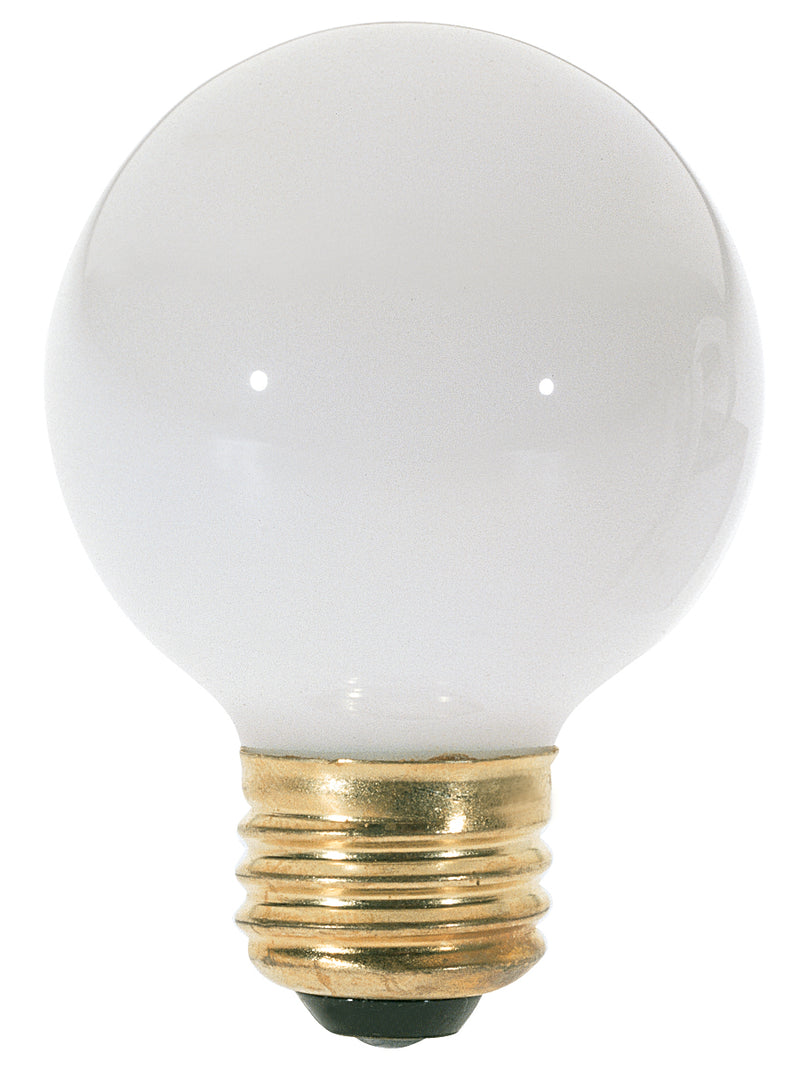 Satco S3827 Light Bulb, Gloss White