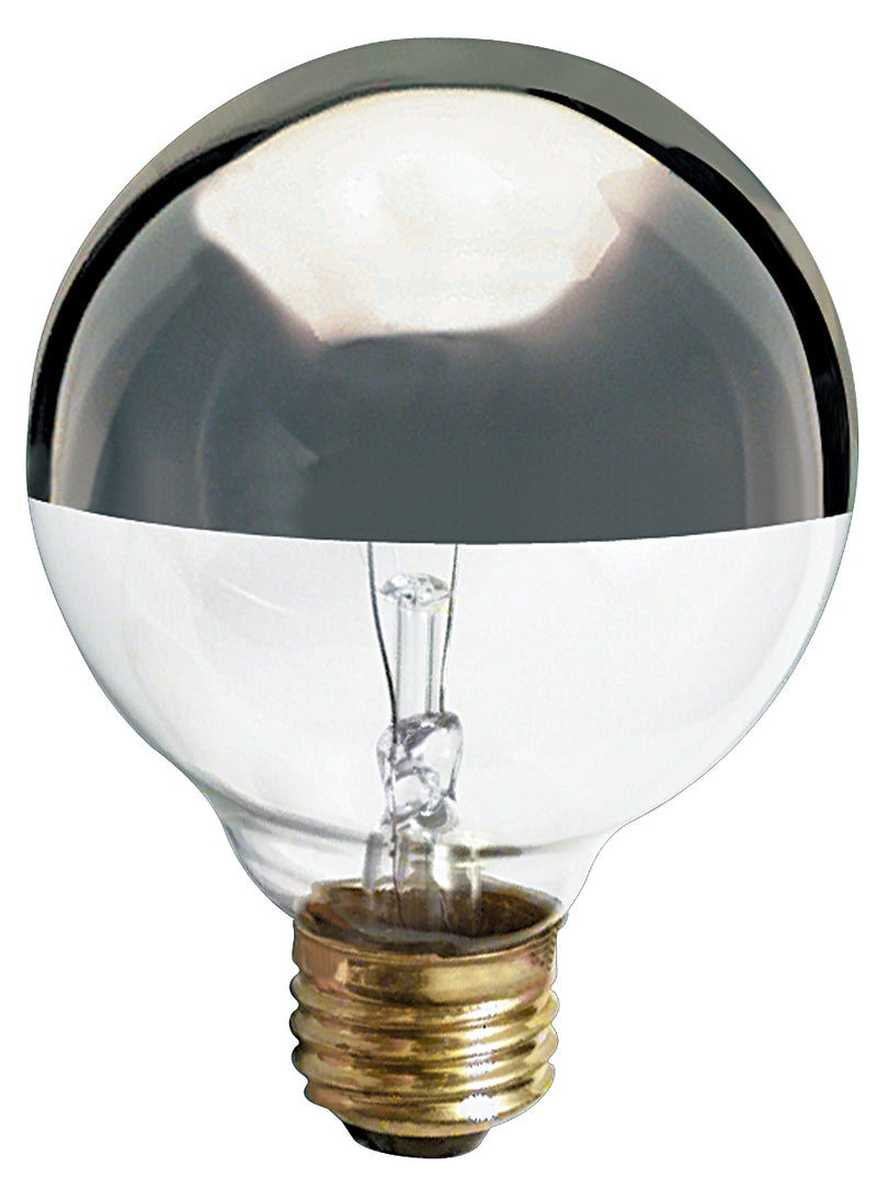 Satco S3861 Light Bulb, Silver Crown