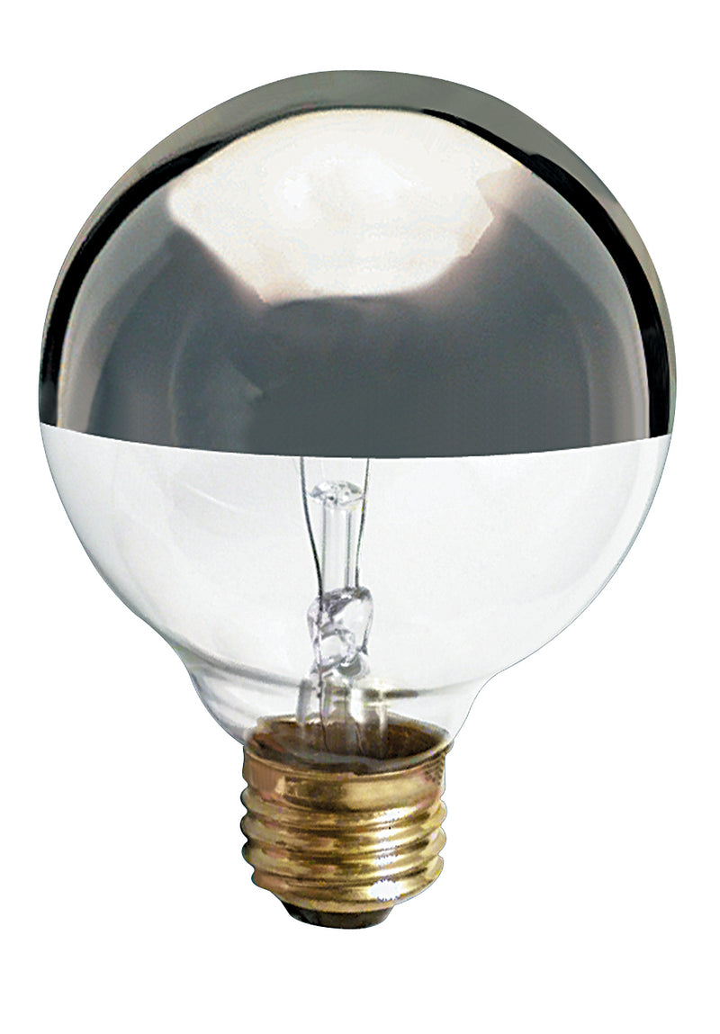 Satco S3862 Light Bulb, Silver Crown