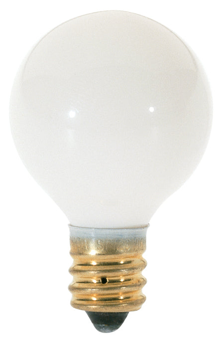 Satco S3864 Light Bulb, Gloss White