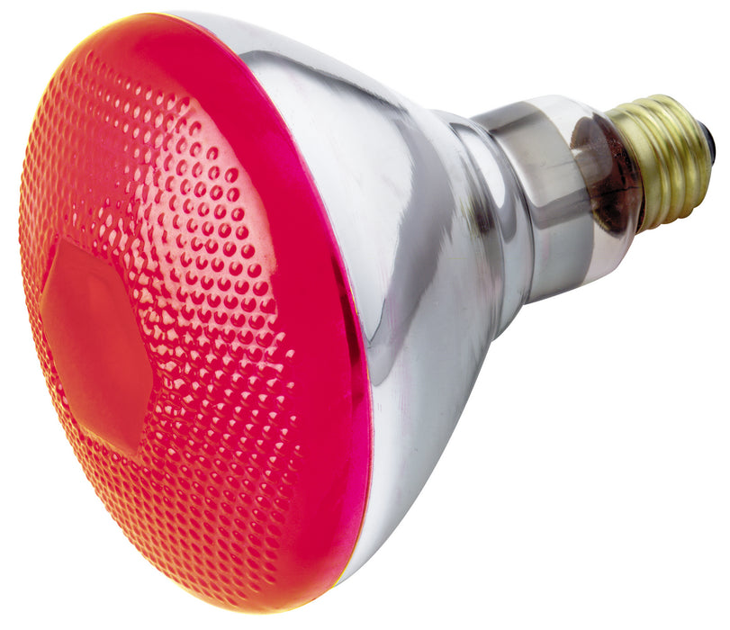 Satco S4424 Light Bulb, Red