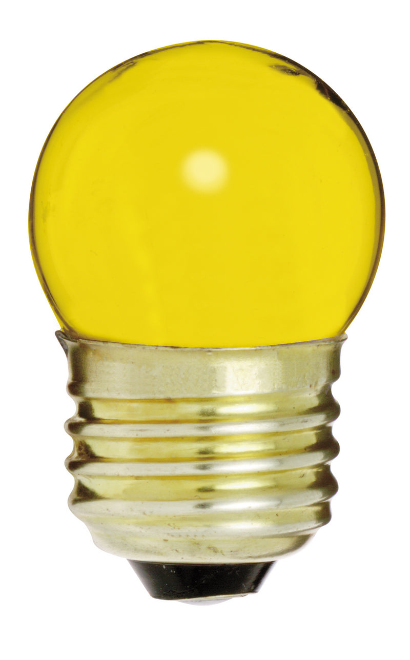 Satco S4512 Light Bulb, Ceramic Yellow