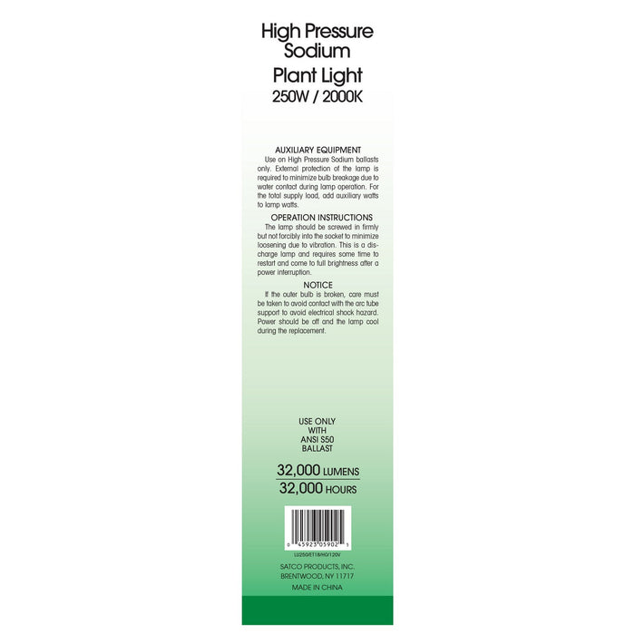 Satco S5902 Light Bulb, Clear