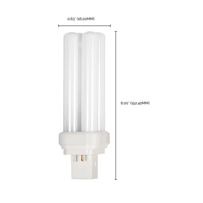 Satco S6020 Light Bulb, Gloss White