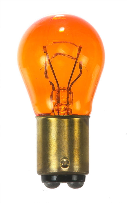 Satco S6958 Light Bulb, Transparent Amber
