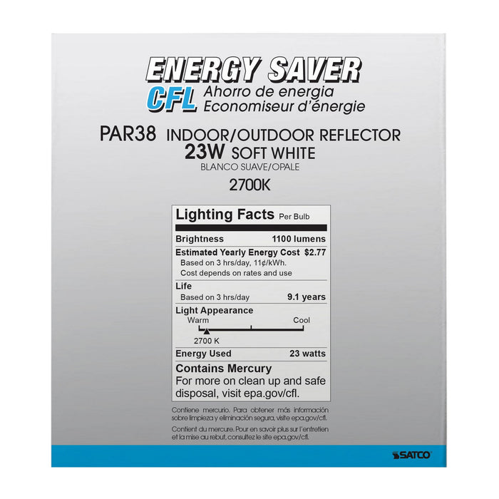 Satco S7201 Light Bulb, Clear