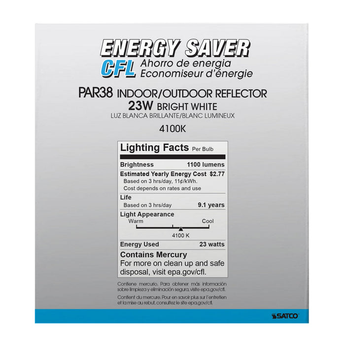 Satco S7202 Light Bulb, Clear