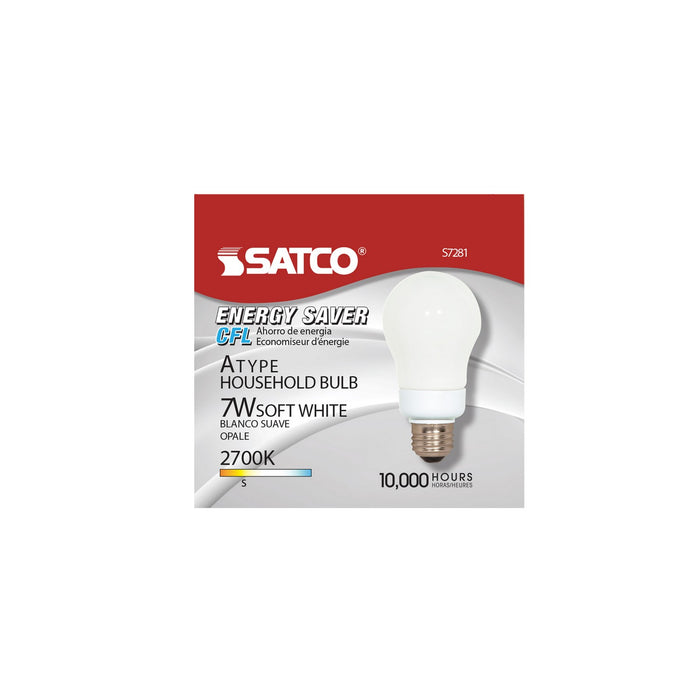 Satco S7281 Light Bulb, White