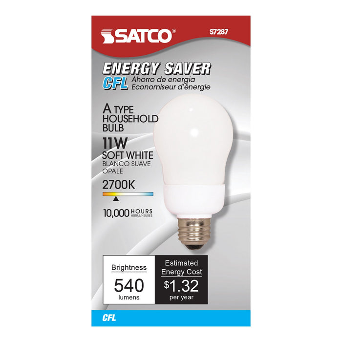 Satco S7287 Light Bulb, White