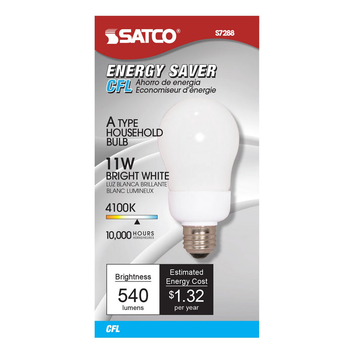 Satco S7288 Light Bulb, White