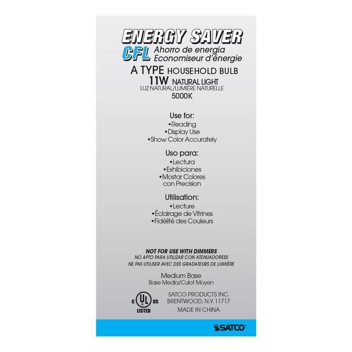 Satco S7289 Light Bulb, White