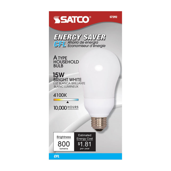 Satco S7292 Light Bulb, White