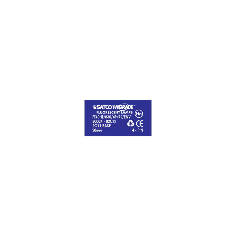 Satco S8666 Light Bulb, White