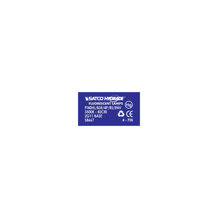 Satco S8667 Light Bulb, White