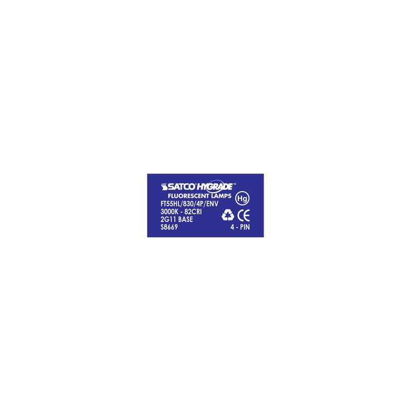 Satco S8669 Light Bulb, White