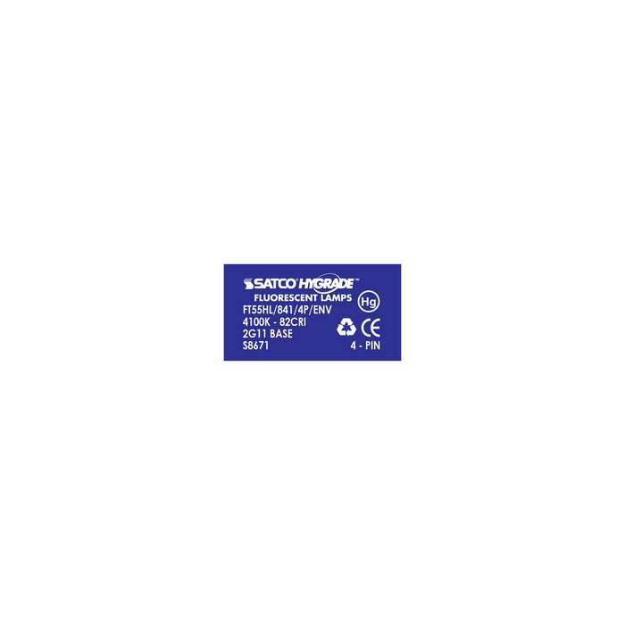 Satco S8671 Light Bulb, White