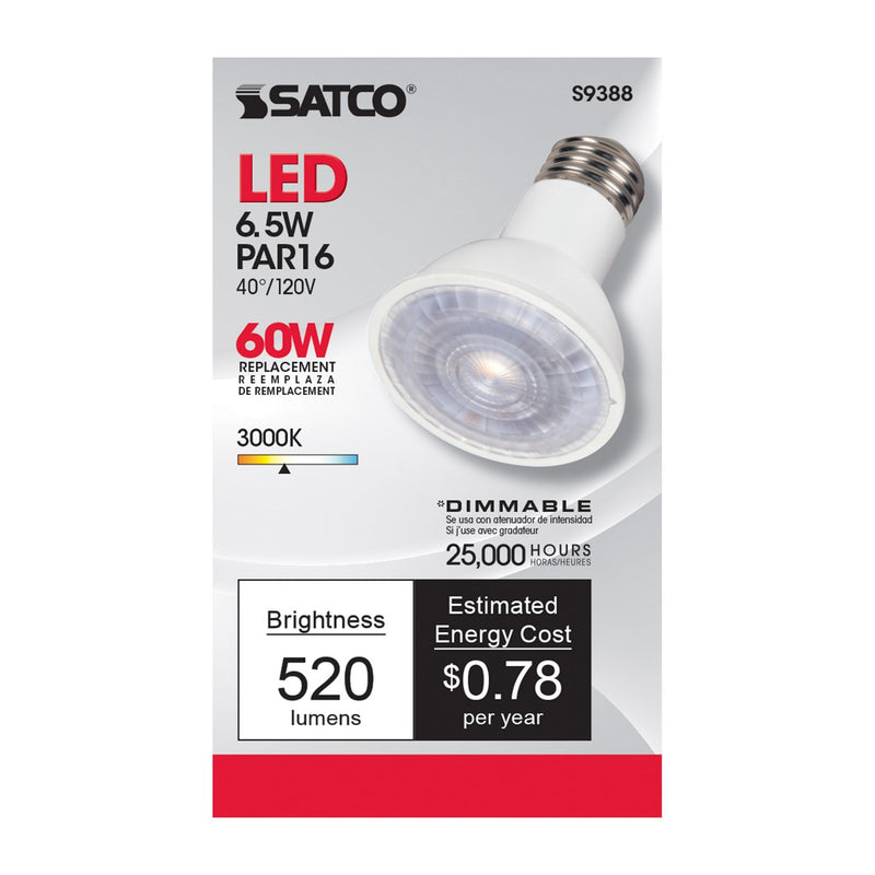 Satco S9388 Light Bulb, Clear