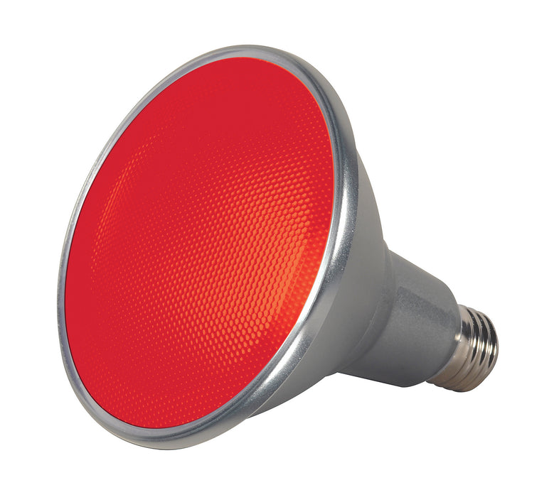 Satco S9480 Light Bulb, Red