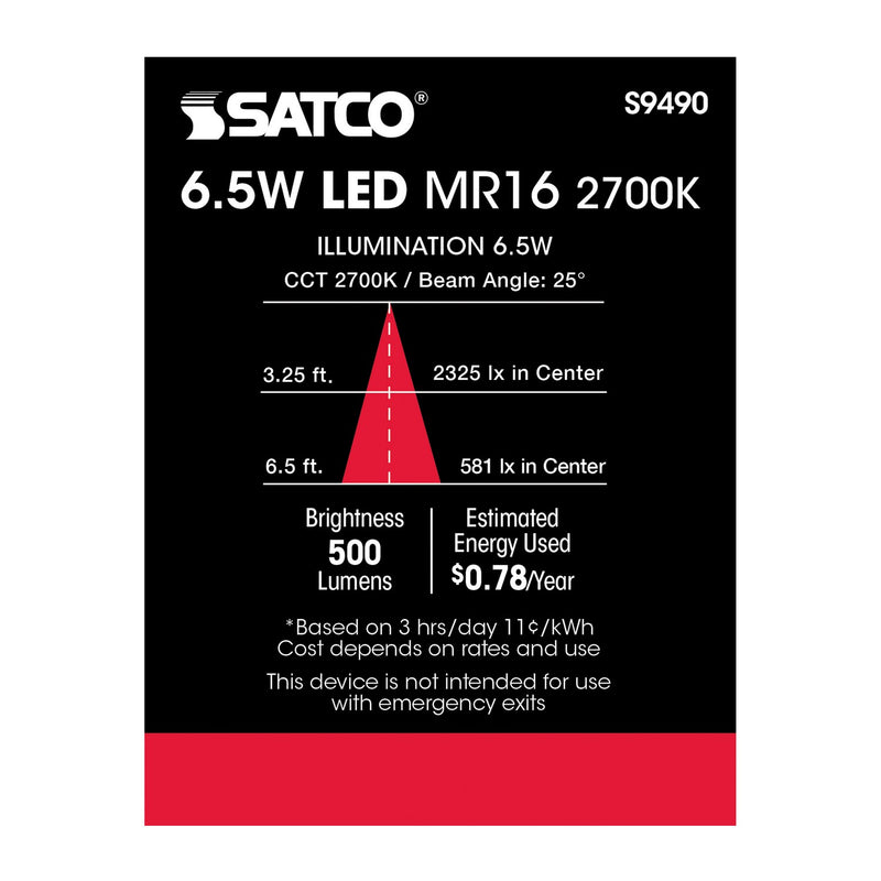 Satco S9490 Light Bulb, Gray