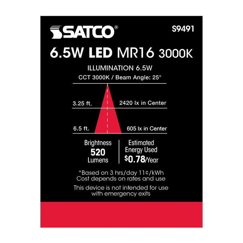 Satco S9491 Light Bulb, Gray