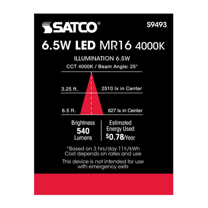 Satco S9493 Light Bulb, Gray