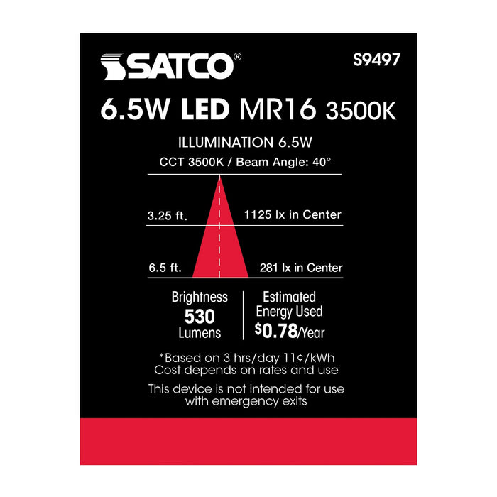 Satco S9497 Light Bulb, Gray