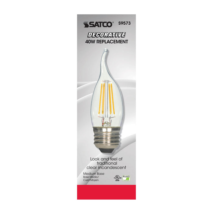 Satco S9573 Light Bulb, Clear