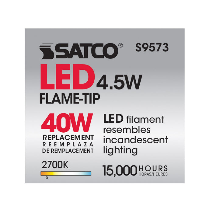 Satco S9573 Light Bulb, Clear