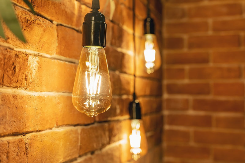 Satco S9579 Light Bulb, Transparent Amber