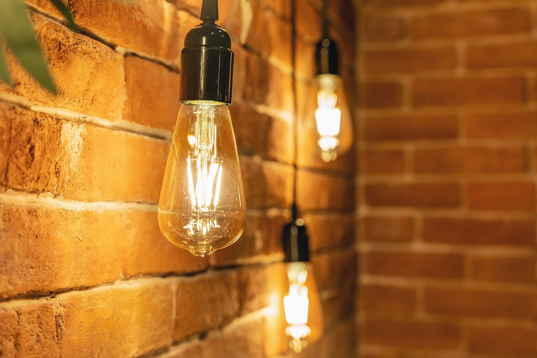Satco S9579 Light Bulb, Transparent Amber
