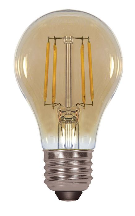 Satco S9583 Light Bulb, Transparent Amber