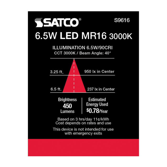 Satco S9616 Light Bulb, Gray