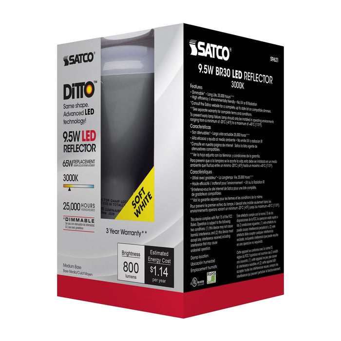 Satco S9621 Light Bulb, Frost