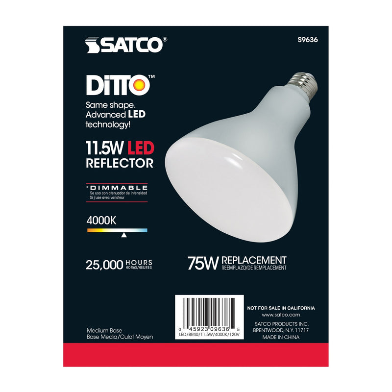 Satco S9636 Light Bulb, Frost