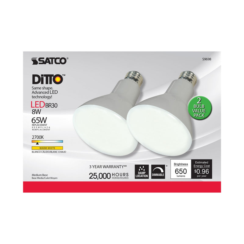 Satco S9698 Light Bulb, Frost