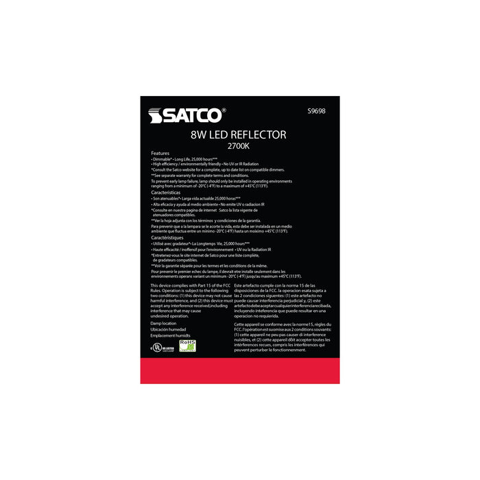 Satco S9698 Light Bulb, Frost