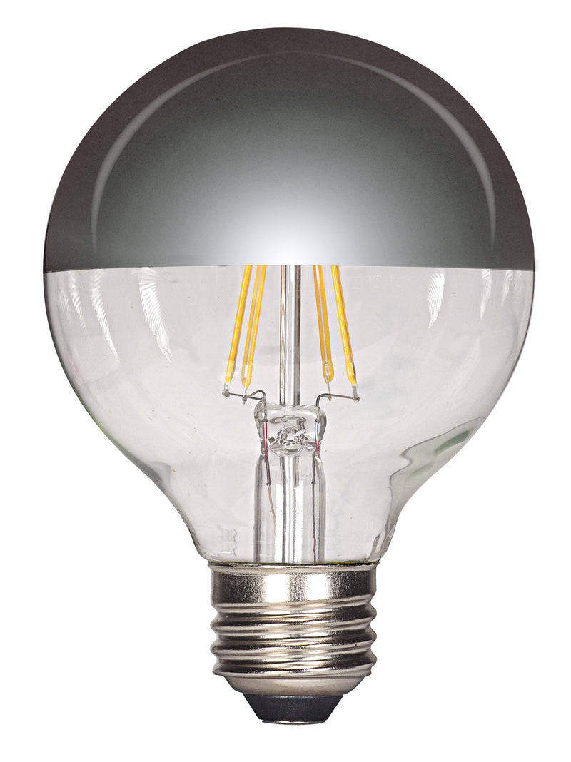 Satco S9828 Light Bulb, Silver Crown
