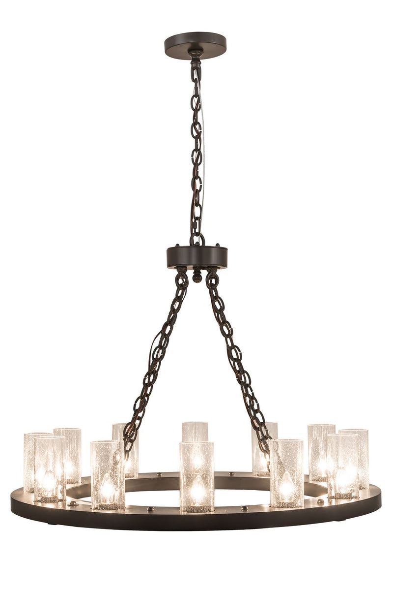 Meyda Tiffany 192501 12 Light Chandelier, Timeless Bronze