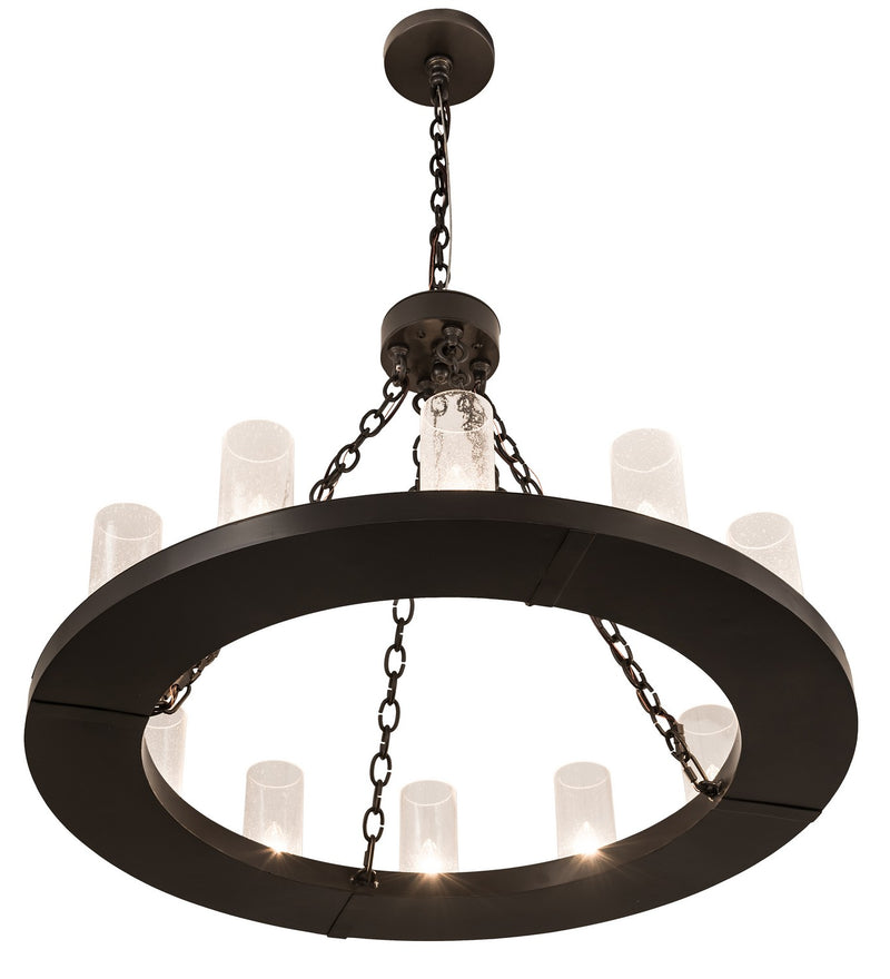 Meyda Tiffany 192501 12 Light Chandelier, Timeless Bronze