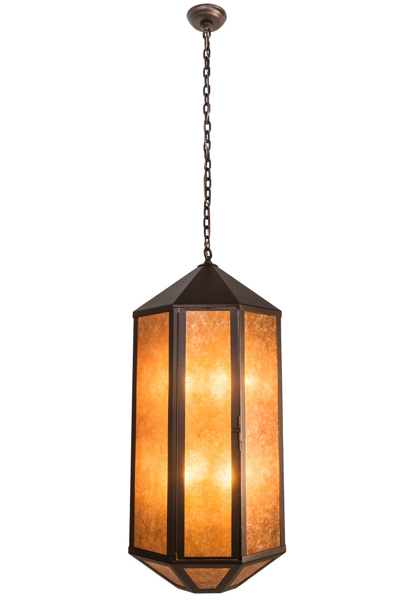 Meyda Tiffany 193478 Eight Light Pendant, Mahogany Bronze